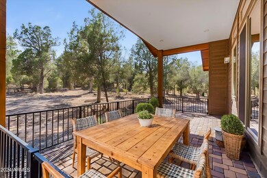Virtually staged Back Patio