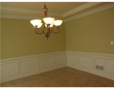 Dining Room. Large dining room with trey ceiling, 