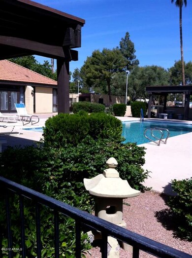 Pool Area with Restrooms
