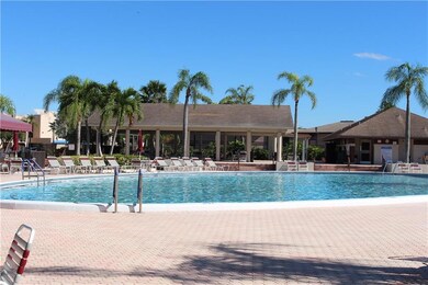 Steps from over-sized pool with plenty of shade