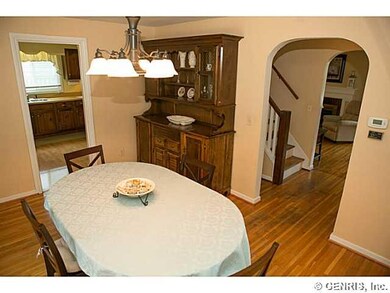Dining Room spacious formal dining room with hardw