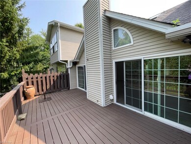 Private deck and rear patio have a view of the lak