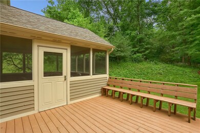 Maintenance free large deck with built in seating