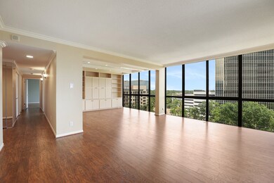 Hall to the left leads to the Primary Suite - view