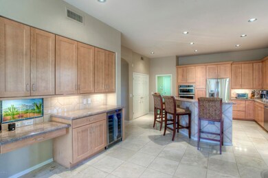 Desk & Wine Fridge