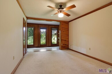 One of the secondary bedrooms has an extended sunp
