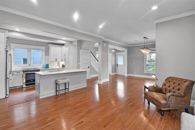 Imagine having this much space to entertain in . .