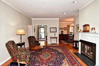 SPACIOUS 19X14 LIVING ROOM WITH FIREPLACE.