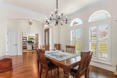 Just Look At Those Windows & Beautiful Chandelier