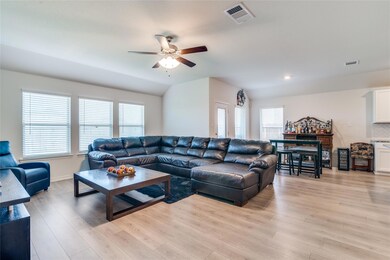 Spacious family & dining room with LVP flooring