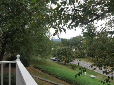 Front from porch