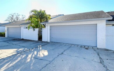 Two-car garage and front entry gate