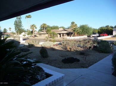 VIEW FROM FRONT ENTRY TO STREET