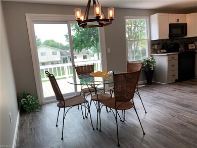 Dining Room flows to back porch & kitchen