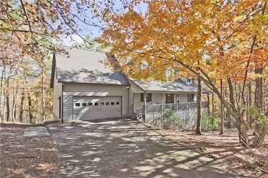 This home sits on 1.06 acres and enjoys a flat dri