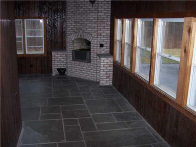 Exterior Front. Indoor BBQ area.