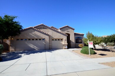 Oversized 3 car garage