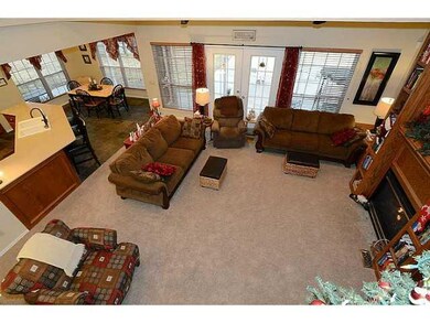 Den/Family/Great Room. View from upstairs.