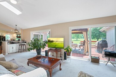 Wet bar divider from kitchen