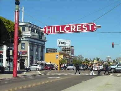 1 block from the heart of Hillcrest!