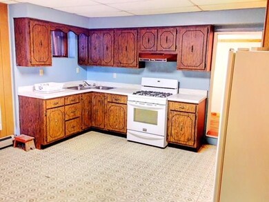 GAS STOVE & REFRIGERATOR INCLUDED. OVEN BARELY USE