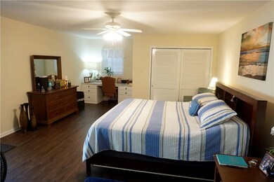 Owners' bedroom. The owners' bedroom is large with