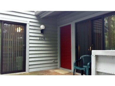 Lovely deck and new patio doors!