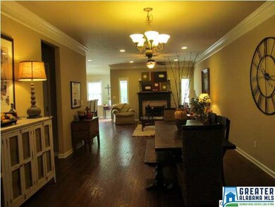 Formal dining area leading to the great room and k