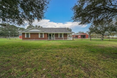 Covered Front Porch, 4 Stall Barn, Huge Shop!