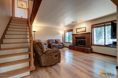 Living Room with Fireplace