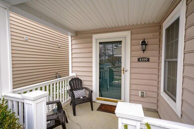 Covered front porch