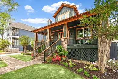 Lush landscaping throughout the lot with a full sp