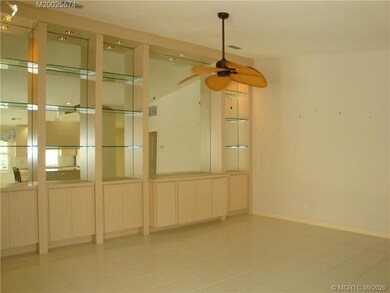 Living Room with built-in wall unit