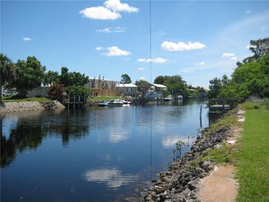 Water Frontage of Property.