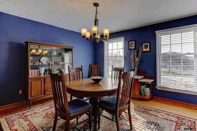 What a gorgeous view from the dining room!
