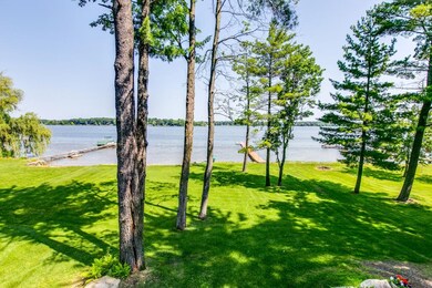Pines and professional landscaping through the 1 a