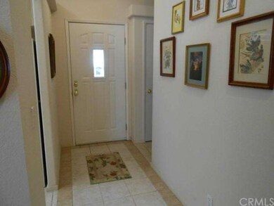 Entry way with tile floor