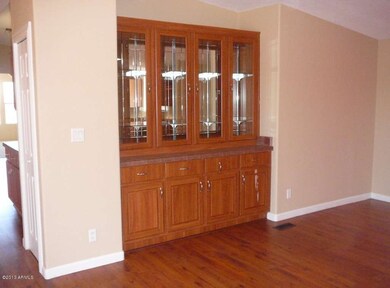Built-in China Cabinet in Dining/Kitchen