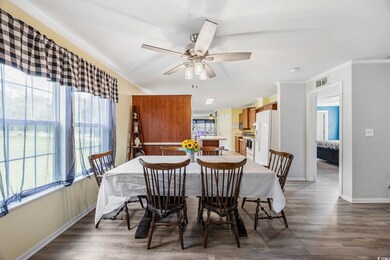 Dining space featuring hardwood / wood-style floor