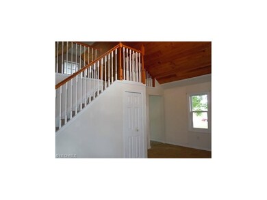 beautiful stairway up to loft/bedroom.  Notice the