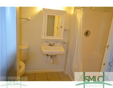 Bathroom. Bathroon with wide doorway & wide shower