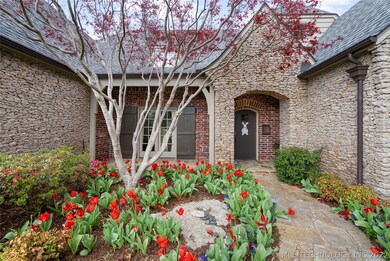 Tight drystack covered patio and entry