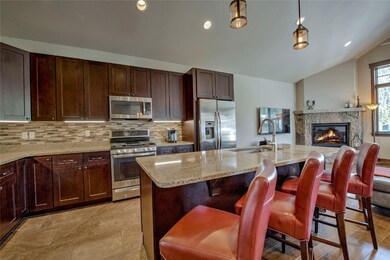 Granite counters and stainless appliances