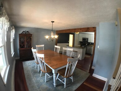 Dining wide to kitchen