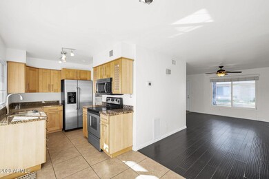 Kitchen & Living Room