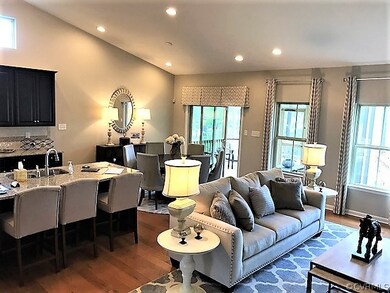 Formal Dining area with glass sliding doors leadin