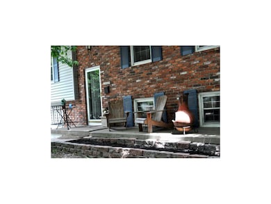 Shady front porch.