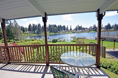 View from the deck. What a great place for your morning coffee!