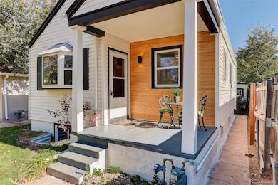 West Facing Front Porch perfect spot for a cup of morning coffee.
