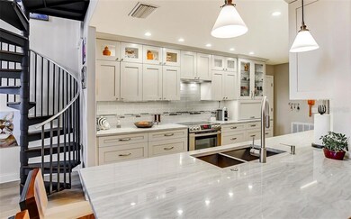 This kitchen is almost new. Custom wood cabinets i